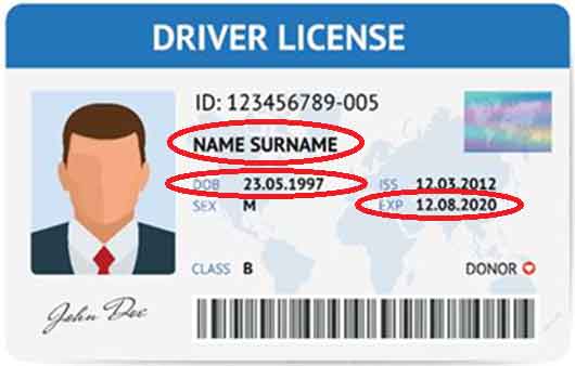 Generic Driver Licence